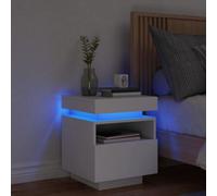 Bedside Cabinet Drawer Storage Shelf Organizer Nightstand Bedroom Side Table Uk