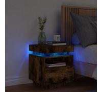 Bedside Cabinet Drawer Storage Shelf Organizer Nightstand Bedroom Side Table Uk