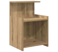 Bedside Cabinet Engineered Wood Bedroom Storage Nightstand Table Small vidaXL