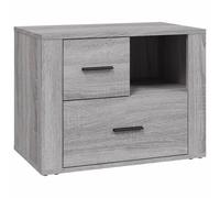 Vidaxl Bedside Cabinet Grey Sonoma 60X36X45 Cm Engineered Wood Bedside Cabinets