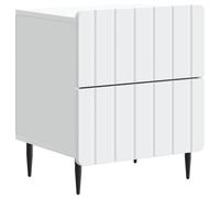 Bedside cabinet Artisan oak 43x34.5x49.5cm Engineered wood 4-drawer sleek modern