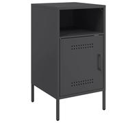 Bedside Cabinet Nightstand Bed Cabinet Side Table Cold-rolled Steel vidaXL