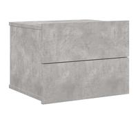 vidaXL Bedside Cabinet Black 40x30x30 cm Engineered Wood