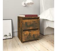 Bedside Cabinet Nightstand End Table Bed Side Table Engineered Wood vidaXL