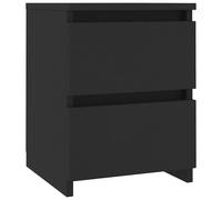 Bedside Cabinet Nightstand End Table Bed Side Table Engineered Wood vidaXL