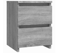 Bedside Cabinet Nightstand End Table Bed Side Table Engineered Wood vidaXL