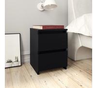 Bedside Cabinet Nightstand End Table Bed Side Table Engineered Wood vidaXL