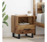 vidaXL Bedside Cabinet Old Wood 40 x 35 x 47.5 cm Engineered Wood