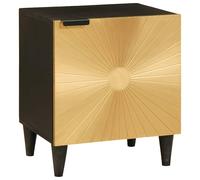 Bedside Cabinet Solid Acacia wood Table Nightstand Bedroom Furniture vidaXL