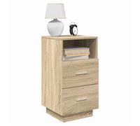 Bedside Cabinets with 2 Drawers Nightstand Bed Side Table Side Cabinet vidaXL