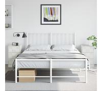 Bedside Cabinet White Cold Rolled Steel 34.5x39x62 cm 3-Drawer Nightstand Slim