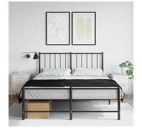 Bedside Cabinet White Steel 2 Drawer Industrial Nightstand Slim 36x39x50.5 cm