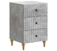 Bedside Cabinet with Drawer Engineered Wood Modern Furniture Bedroom vidaXL