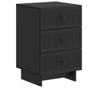 Bedside Cabinet with Drawer Engineered Wood Table Nightstand Vintage vidaXL