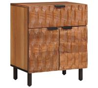 vidaXL Bedside Cabinet Brown 50 x 33 x 60 cm Solid Mango Wood