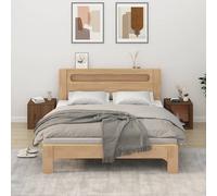 Bedside Cabinets 2 pcs Brown Oak 50x39x47 cm