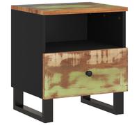vidaXL Bedside Cabinet Solid Wood Reclaimed&Engineered Wood