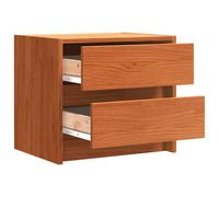 Bedside Cabinets Bed Table Nightstand Bedside Table Solid Wood Pine vidaXL