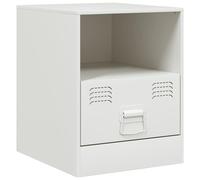 Bedside Cabinets Bed Table Nightstand Side Table Bed Cabinet Steel vidaXL