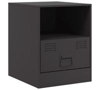 Bedside Cabinets Bed Table Nightstand Side Table Bed Cabinet Steel vidaXL