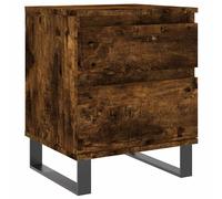 (old wood, 1 pcs) vidaXL Bedside Cabinets Nightstand Bed Table 2 pcs Engineered Wood