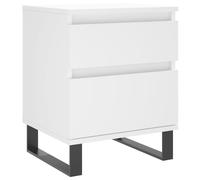 (old wood, 1 pcs) vidaXL Bedside Cabinets Nightstand Bed Table 2 pcs Engineered Wood