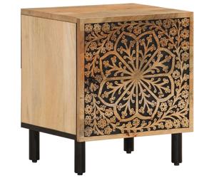 Bedside Cabinets Nightstand Side Table Bed Cabinet Solid Wood Mango vidaXL