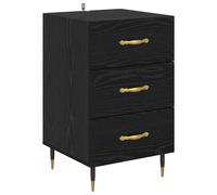 Bedside Cabinets Side Table Bedstand Nightstand 2 pcs Engineered Wood vidaXL