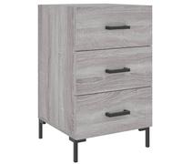 Bedside Cabinets Side Table Bedstand Nightstand 2 pcs Engineered Wood vidaXL
