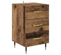 Bedside Cabinets Side Table Bedstand Nightstand 2 pcs Engineered Wood vidaXL