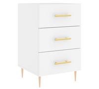 Bedside Cabinets Side Table Bedstand Nightstand 2 pcs Engineered Wood vidaXL