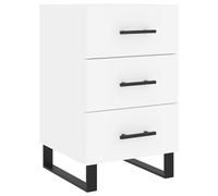 Bedside Cabinets Side Table Bedstand Nightstand 2 pcs Engineered Wood vidaXL