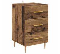 vidaXL Bedside Cabinet Old Wood 40 x 40 x 66 cm Engineered Wood