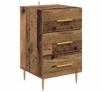 Bedside Cabinets Side Table Bedstand Nightstand 2 pcs Engineered Wood vidaXL