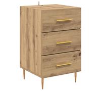 Bedside Cabinets Side Table Bedstand Nightstand 2 pcs Engineered Wood vidaXL