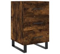 Bedside Cabinets Side Table Bedstand Nightstand 2 pcs Engineered Wood vidaXL