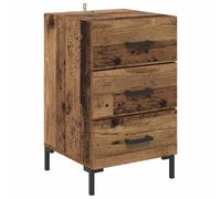 Bedside Cabinets Side Table Bedstand Nightstand 2 pcs Engineered Wood vidaXL