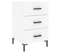 Bedside Cabinets Side Table Bedstand Nightstand 2 pcs Engineered Wood vidaXL