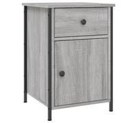 Bedside Cabinets Side Table Nightstand Bedside Table Engineered Wood vidaXL
