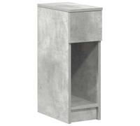 (white) vidaXL Bedside Cabinet with Drawer 20x36x60 cm bedside table nightstand