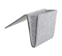 Bedside Caddy | Non-Slip Bedside Storage Organization for Bedroom | Remote Control Pocket Organizer for Bed Side Bed Insert Mattress Dorm for TV