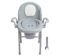 Bedside Commode Chair 3 Levels Height Adjustable