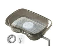 Bedside Hair-Wash Basin - Deep Contoured Shampoo Bowl with Drain Outlet, Lightweight Portable Hair-Rinse Tray System | for Home Nursing Care, Senior Bed Hair-Washing, Post Surgry Patient Hygiene