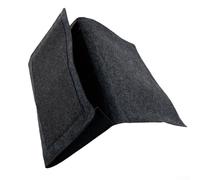 Bedside Hanging Felt Organizer Pocket Bag for Mattress Edge Bed Table Sofa Storing Daily Essentials Efficiently (Dark Gray)