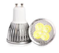 Bedside Lamp ® 1-6 W GU10 Dimmable Warm White LED Bulb Bedroom, AC 220 V, 520LM Bulbs