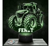Bedside lamp Agricultural Tractor Fend decoration miniature collection 1 32. Gift idea for men Agricultural Tractor Fend adult night light room decor. Original Christmas, gift idea for men TOP