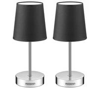 Bedside Lamp Lumière 2Pcs Set Anthracite 32x13x13cm