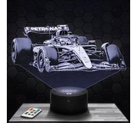 Bedside lamp M. F1 Decoration Formula 1 Collection Single-Seater F1 Driver Gift idea for Men and Women nightlight Object Adult Bedroom Decor. Original Christmas, Gift idea for Men and Women