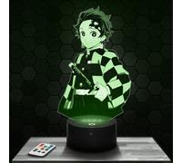Bedside lamp Manga Tanjiro Kamado, Gift idea for Teenagers, Manga Tanjiro Kamado Accessory Manga Anime Cartoon Teenage Boy's Room Decor Office Christmas, Gift idea TOP