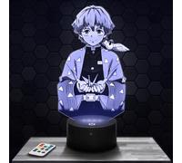 Bedside lamp Manga Zenitsu Agatsuma, Gift idea for Teenagers, Manga Zenitsu Agatsuma Accessory Manga Anime Cartoon Teenage Boy's Room Decor Office Christmas, Gift idea TOP